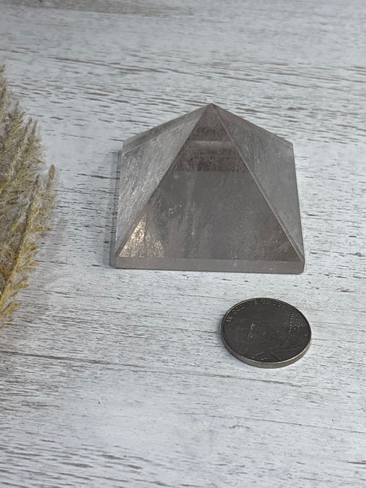 Clear Quartz Pyramid – High Clarity