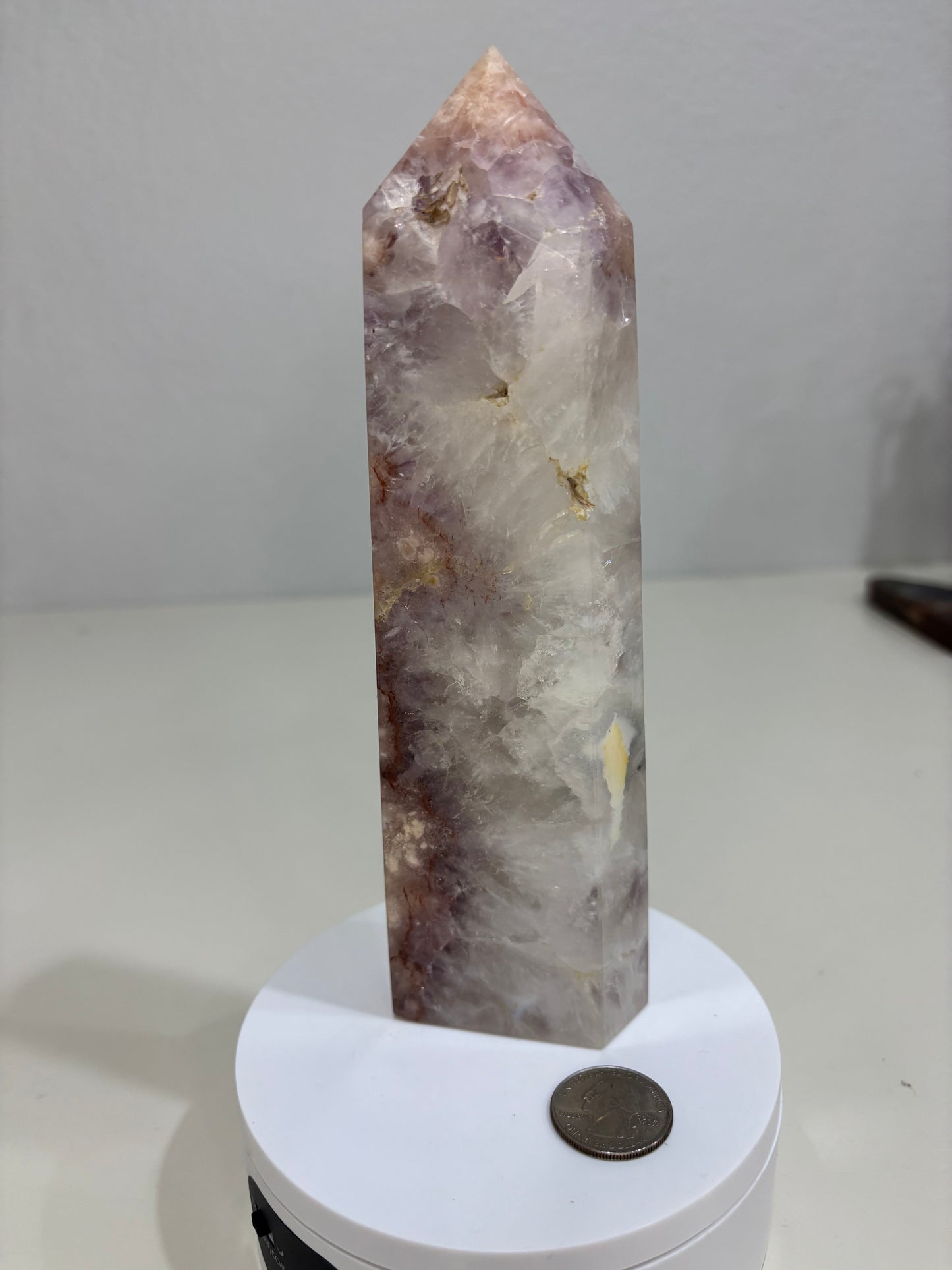 Amethyst Flower Agate Tower 💜