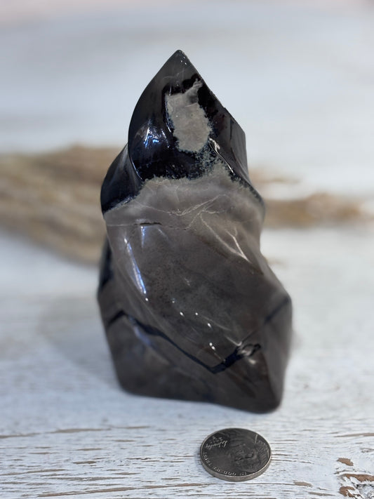 🌋 Volcano Agate Flame with UV