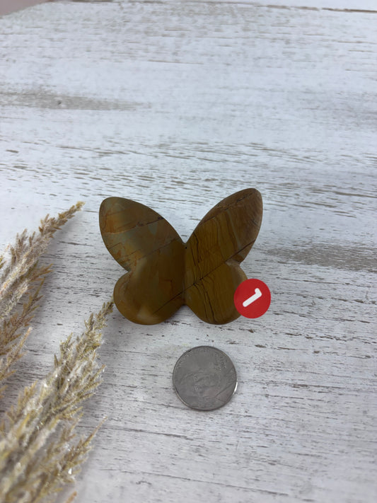 3D Crystal Butterfly Carvings – Multiple Options Available 🦋