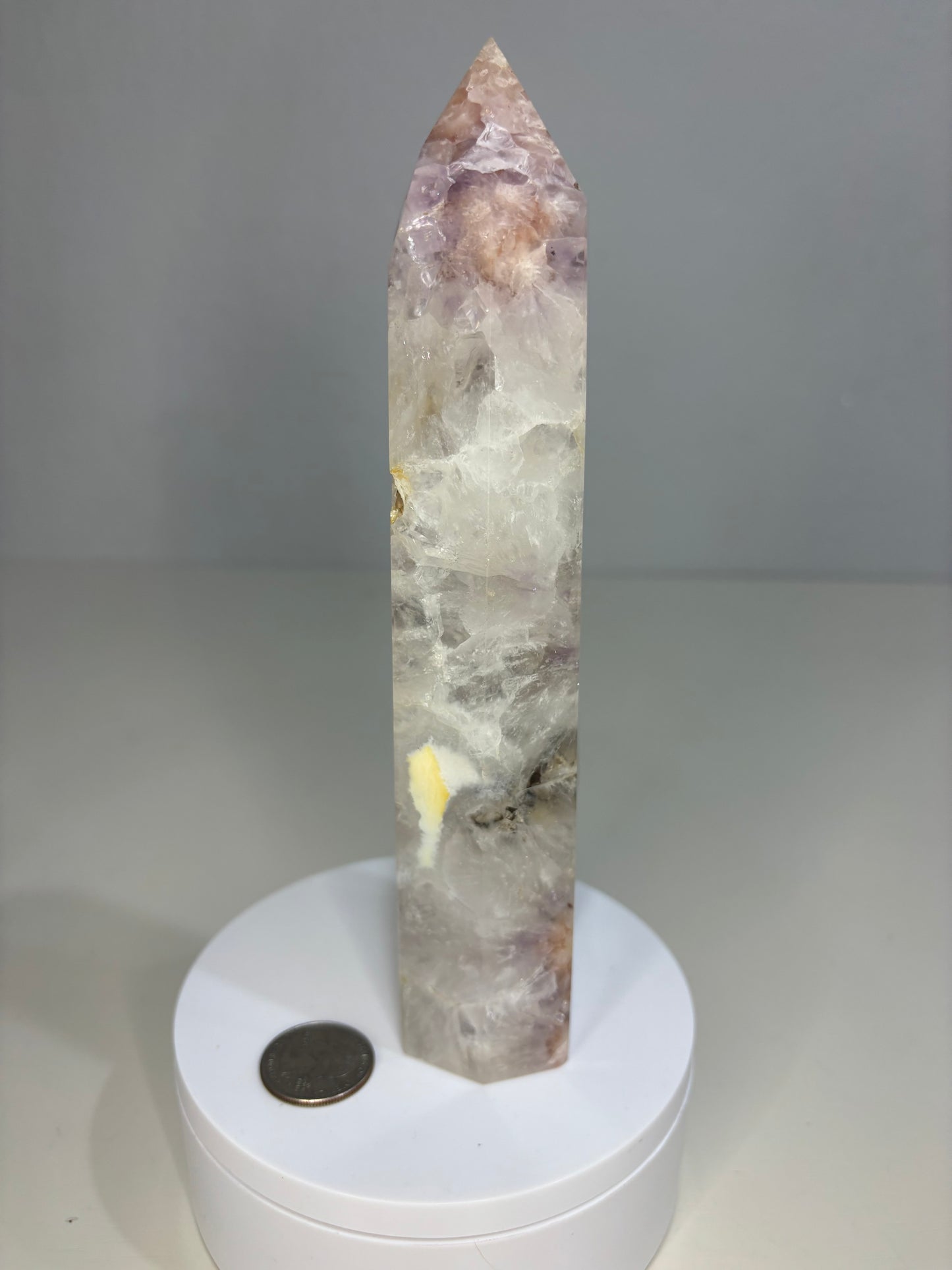 Amethyst Flower Agate Tower 💜