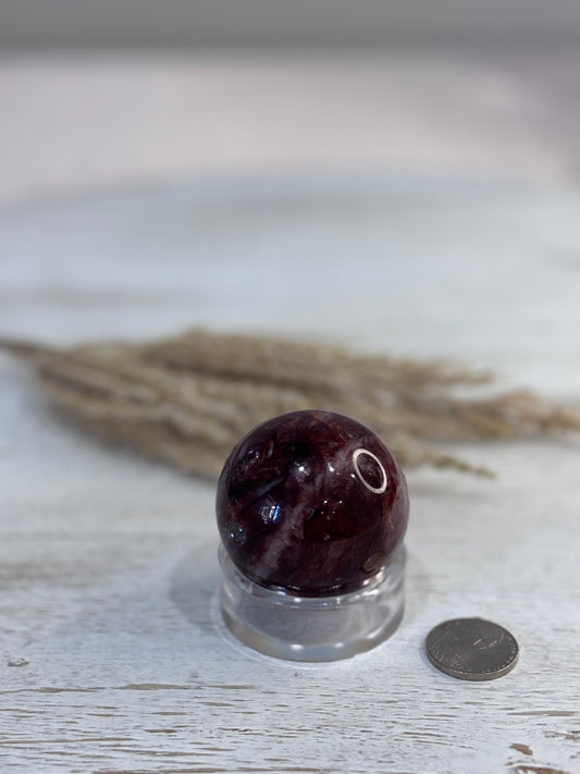 🔥 Fire Quartz Sphere
